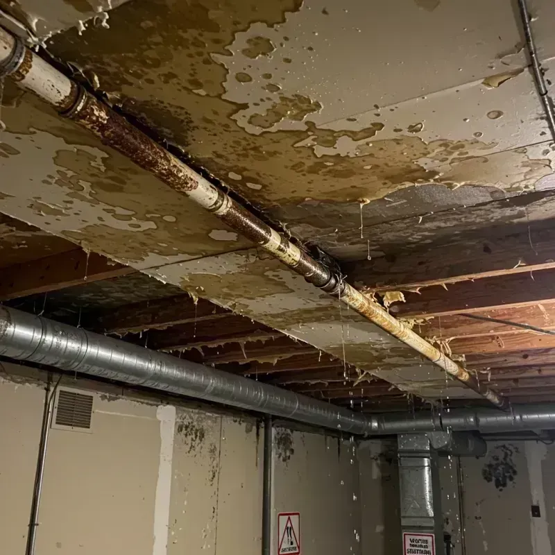 Ceiling Water Damage Repair in Janesville, WI