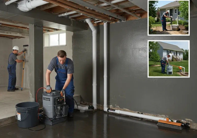 Basement Waterproofing and Flood Prevention process in Janesville, WI